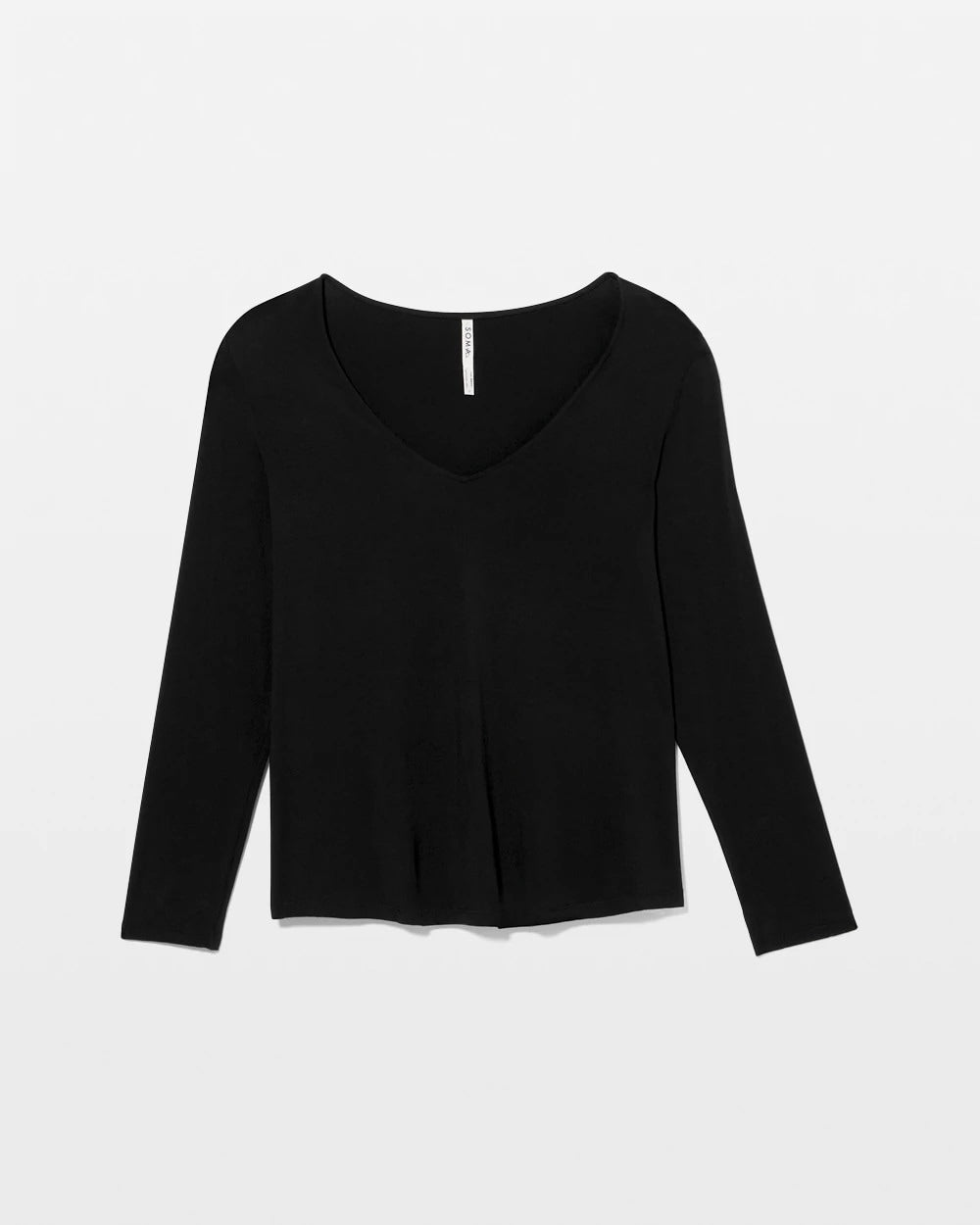Long-Sleeve Pajama Top - BLACK | Soma sale