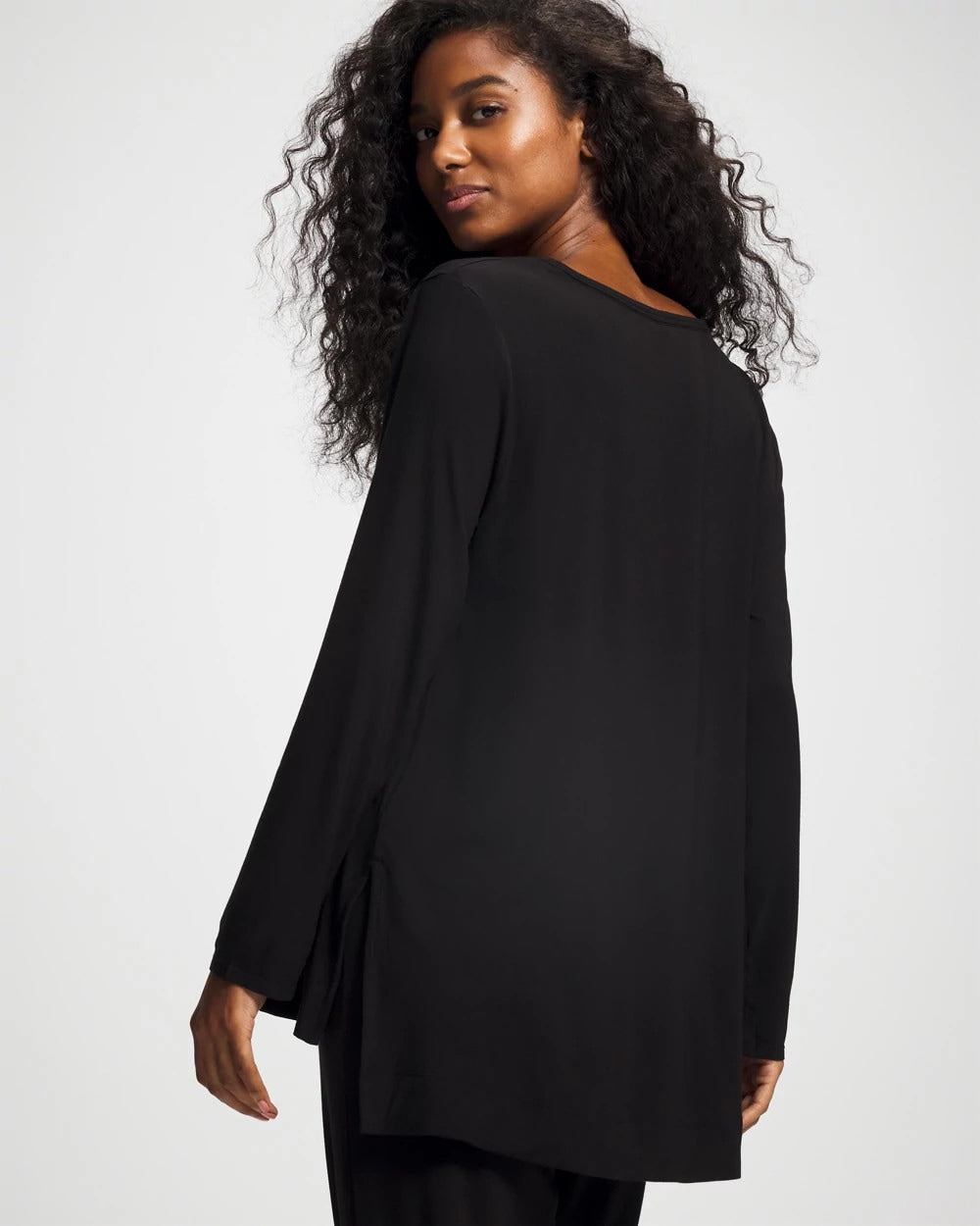 Long Sleeve Pajama Tee - BLACK | Soma discount