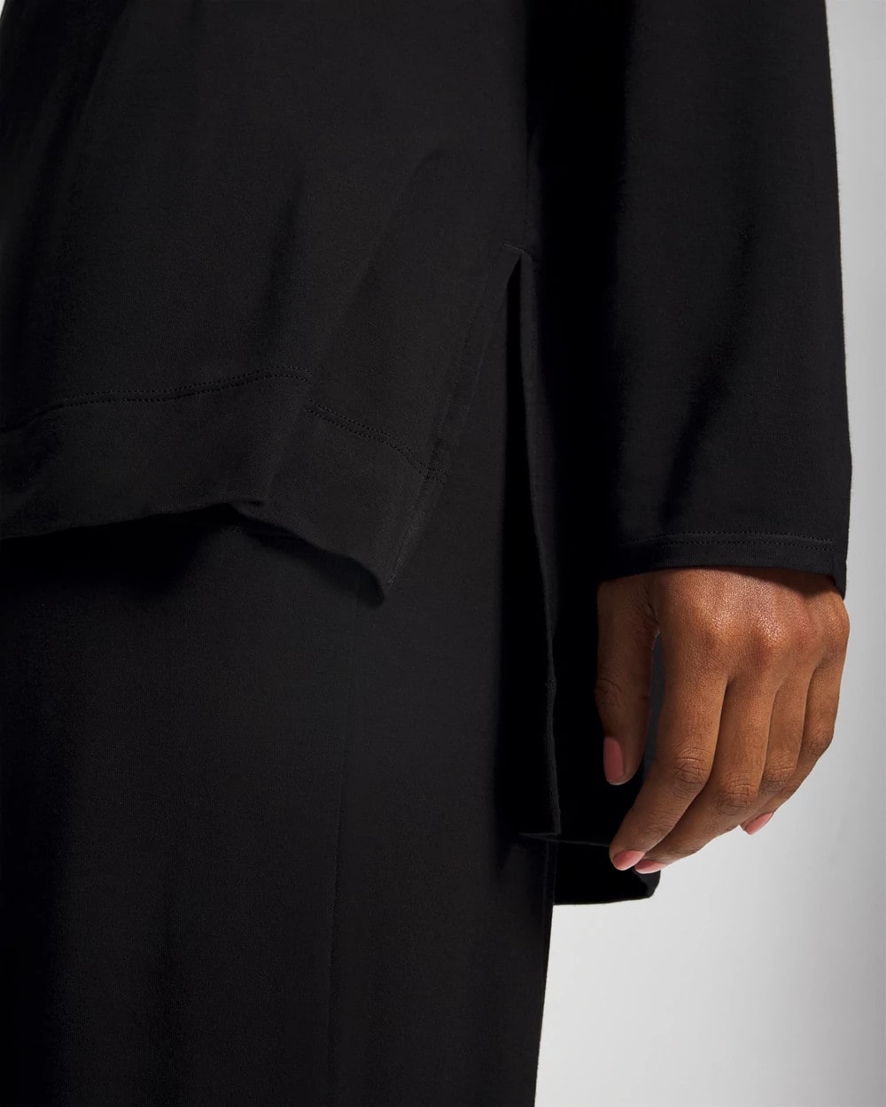 Long Sleeve Pajama Tee - BLACK | Soma discount