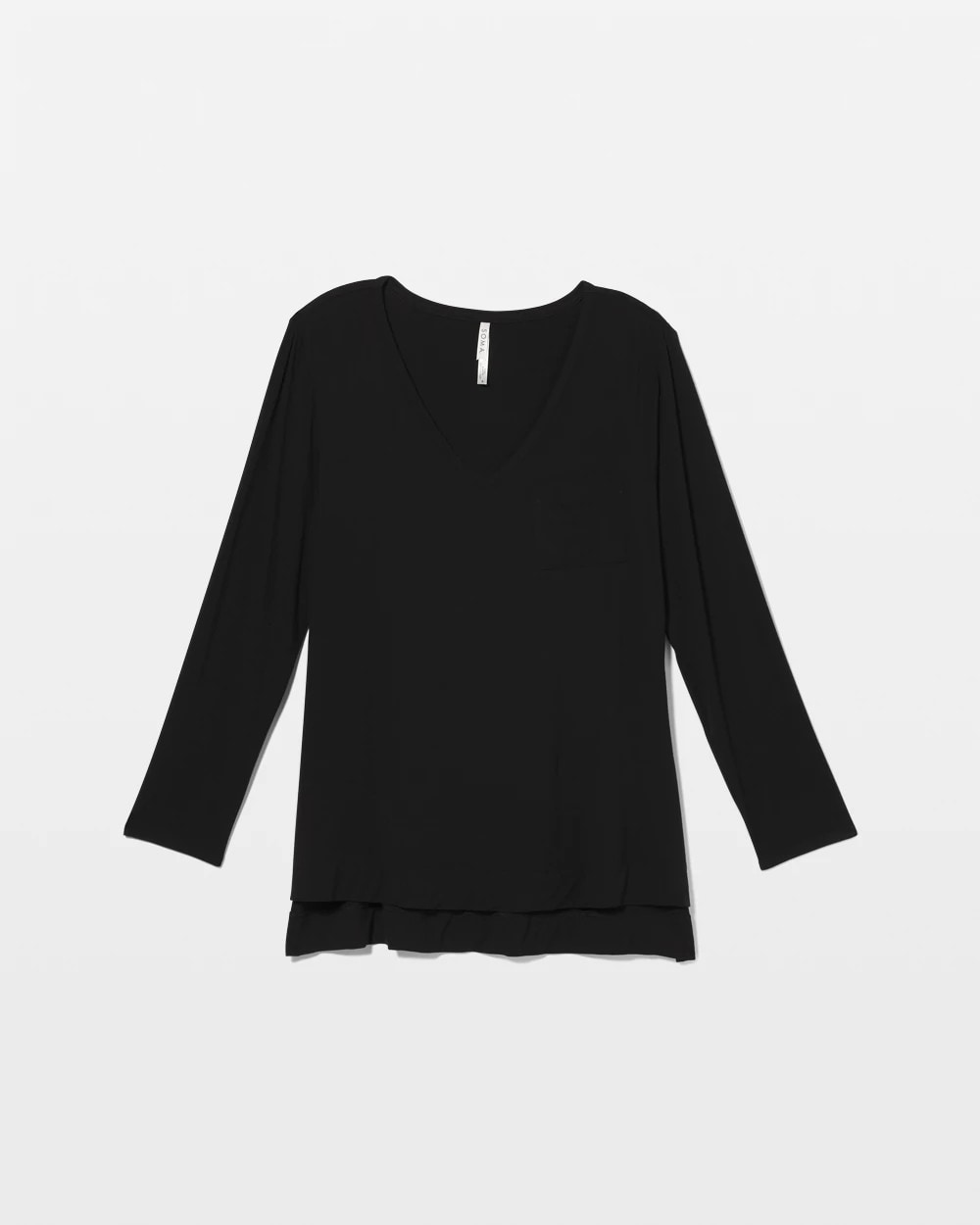 Long Sleeve Pajama Tee - BLACK | Soma discount