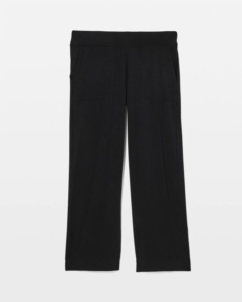 Cropped Pajama Pants - BLACK | Soma outlet