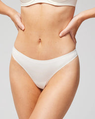 Soft Stretch Thong Panty - IVORY | Soma on sale
