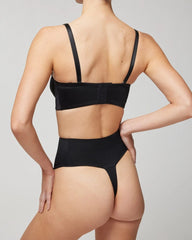 Tummy High-Waist Thong Panty - BLACK | Soma on sale