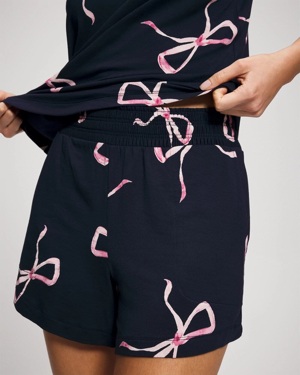 Pajama Shorts - BELOVED BOWS GRAND NAVY | Soma outlet