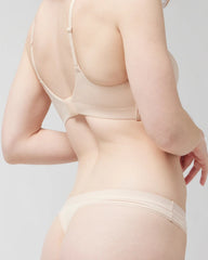 Cotton Thong Panty - PALE SAND | Soma outlet