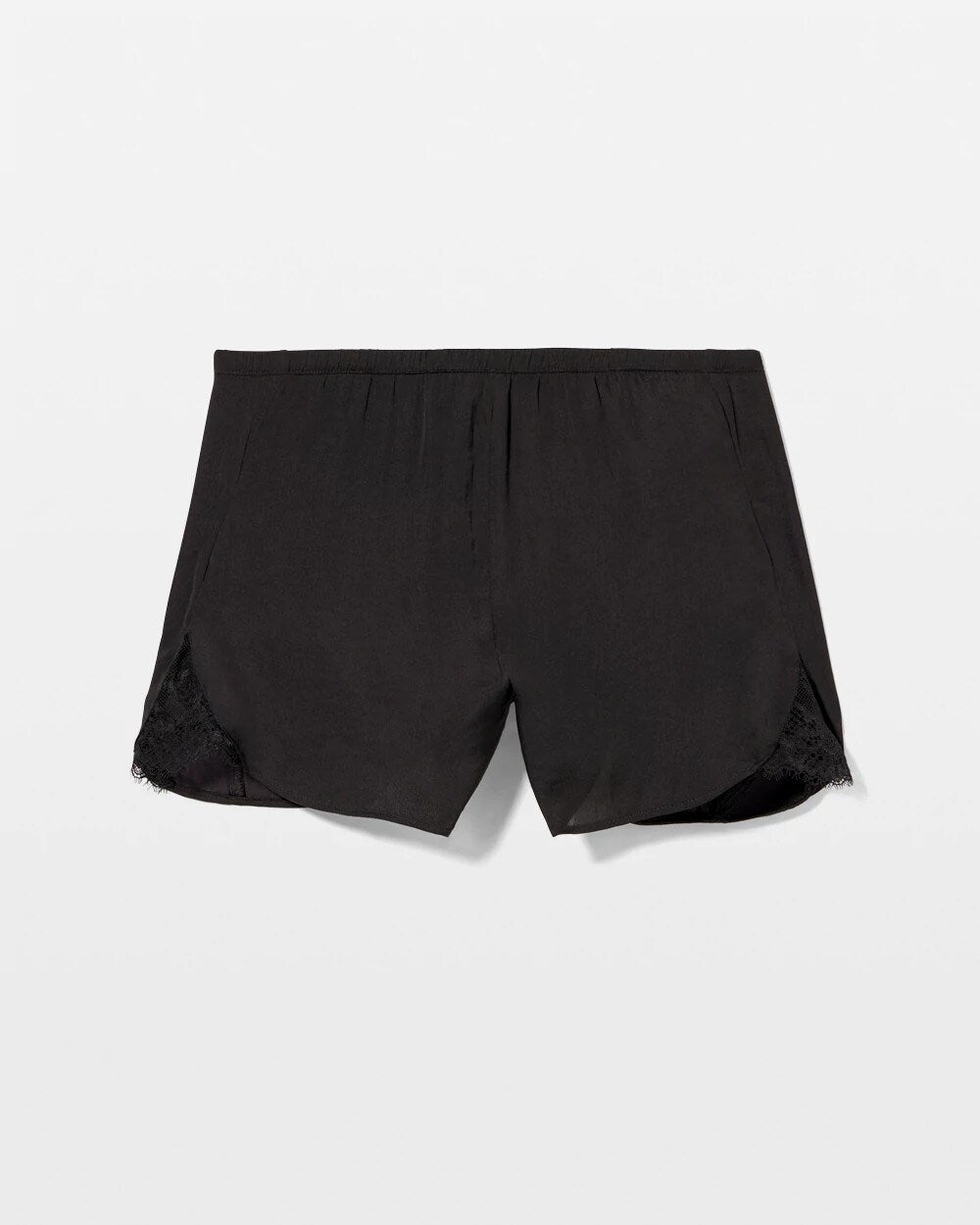 Lace Trim Pajama Short - BLACK | Soma sale