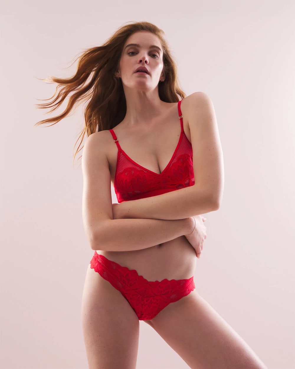 Tanga Panty with Lace - DARE ME RED | Soma Online