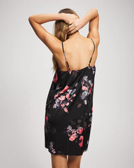 Chemise - FLORAL DREAMS GRAND BLACK | Soma sale