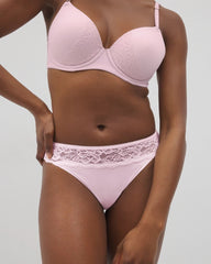 Thong Panty with Lace Trim - SUGAR COATED | Soma sale