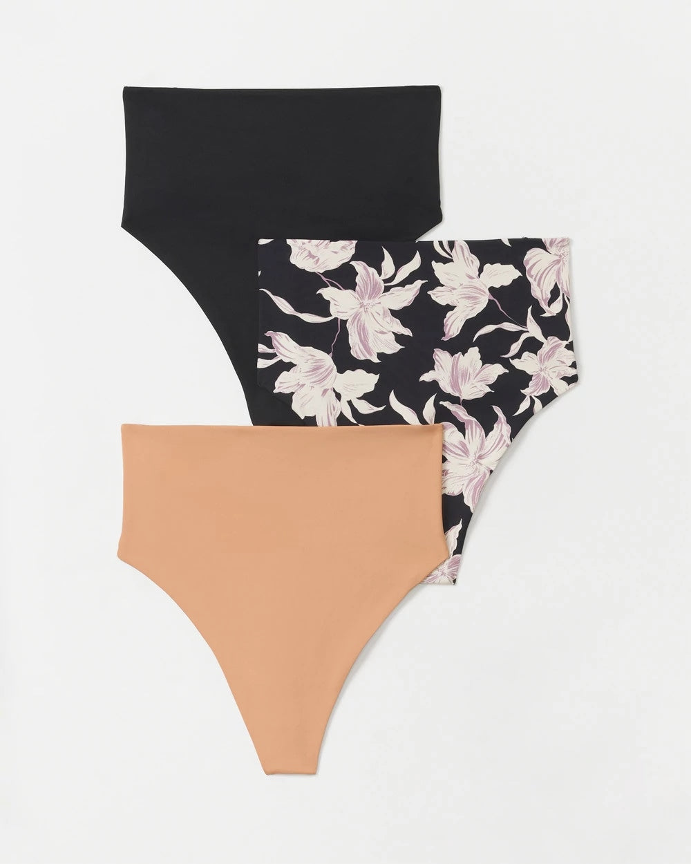 High-Waist Thong Panty 3 Pack - BLOOM BREEZE MULTIPACK | Soma discount