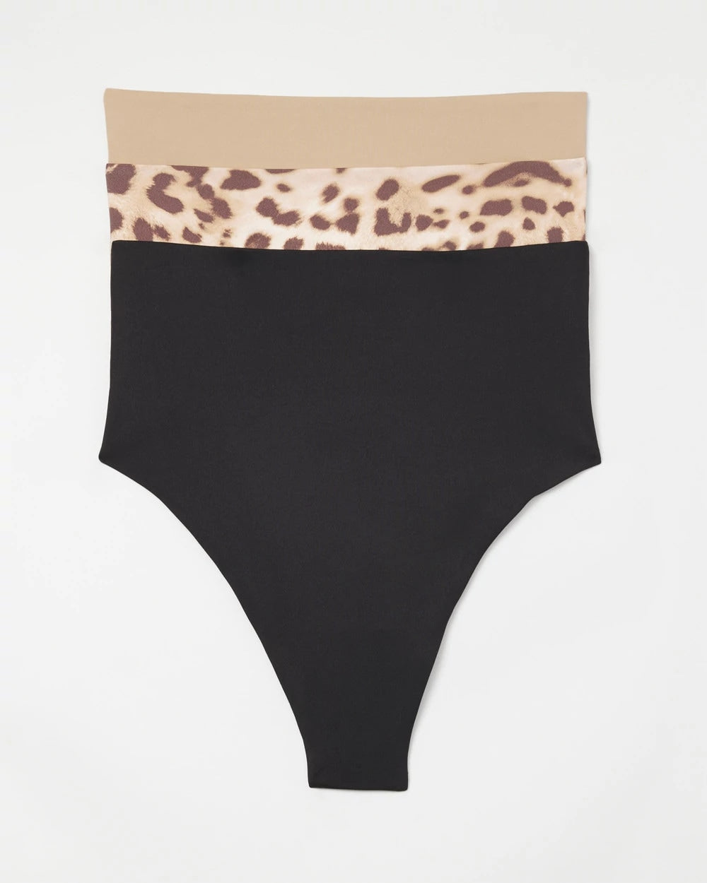 High-Waist Thong Panty 3 Pack - ANIMAL MULTIPACK | Soma Online