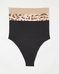 High-Waist Thong Panty 3 Pack - ANIMAL MULTIPACK | Soma Online