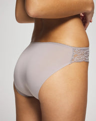 Edge Bikini Panty with Lace - MINERAL GRAY | Soma discount