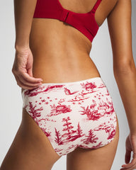 Edge Bikini Panty with Lace - ENCHANTED TOILE CHAMPAGNE | Soma discount