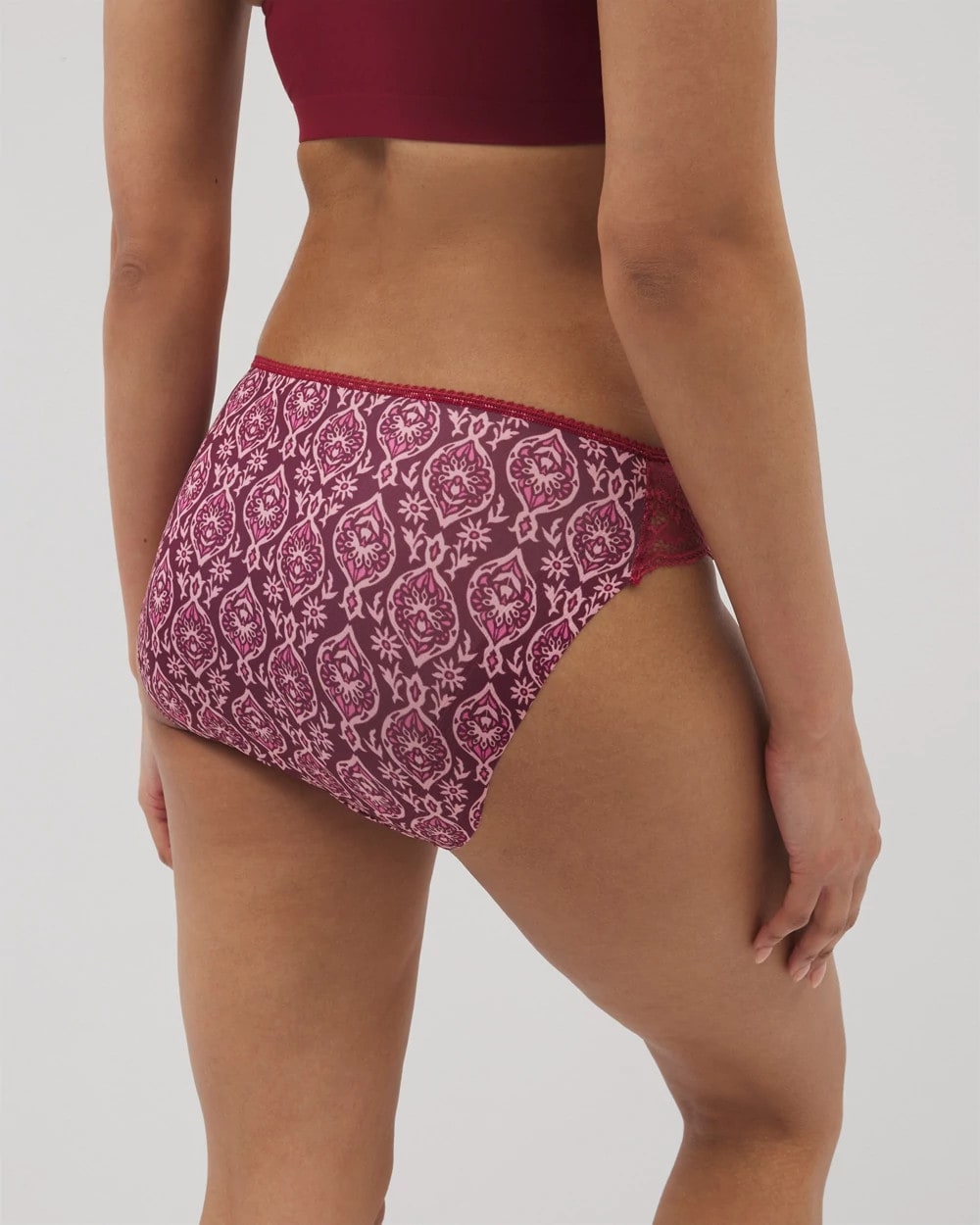 Edge Bikini Panty with Lace - PLENTIFUL PIECES KISS | Soma discount