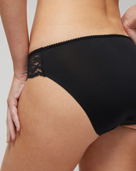 Bikini Panty with Lace - BLACK | Soma discount