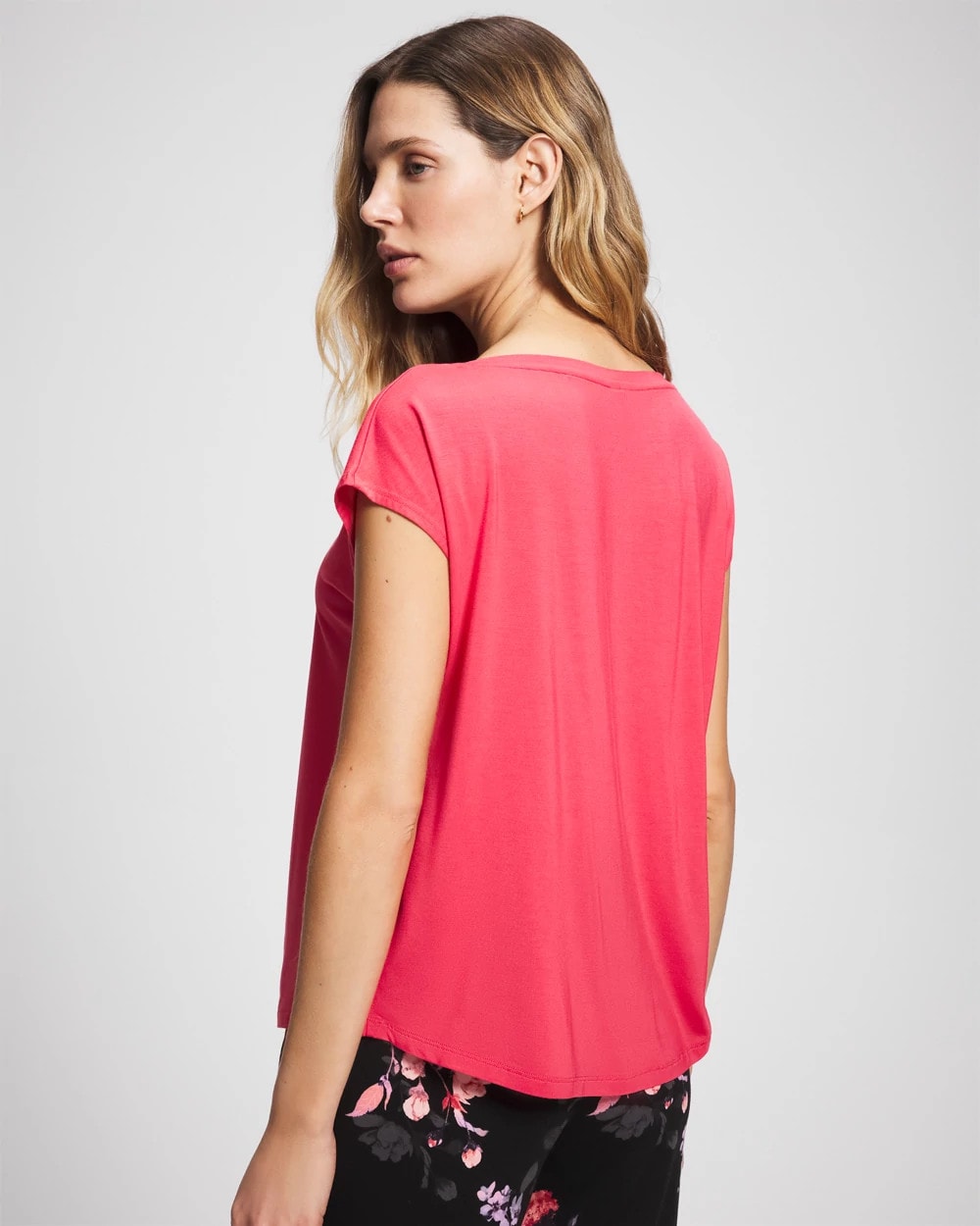 Short Sleeve Boat Neck Top - HEARTS DESIRE | Soma discount