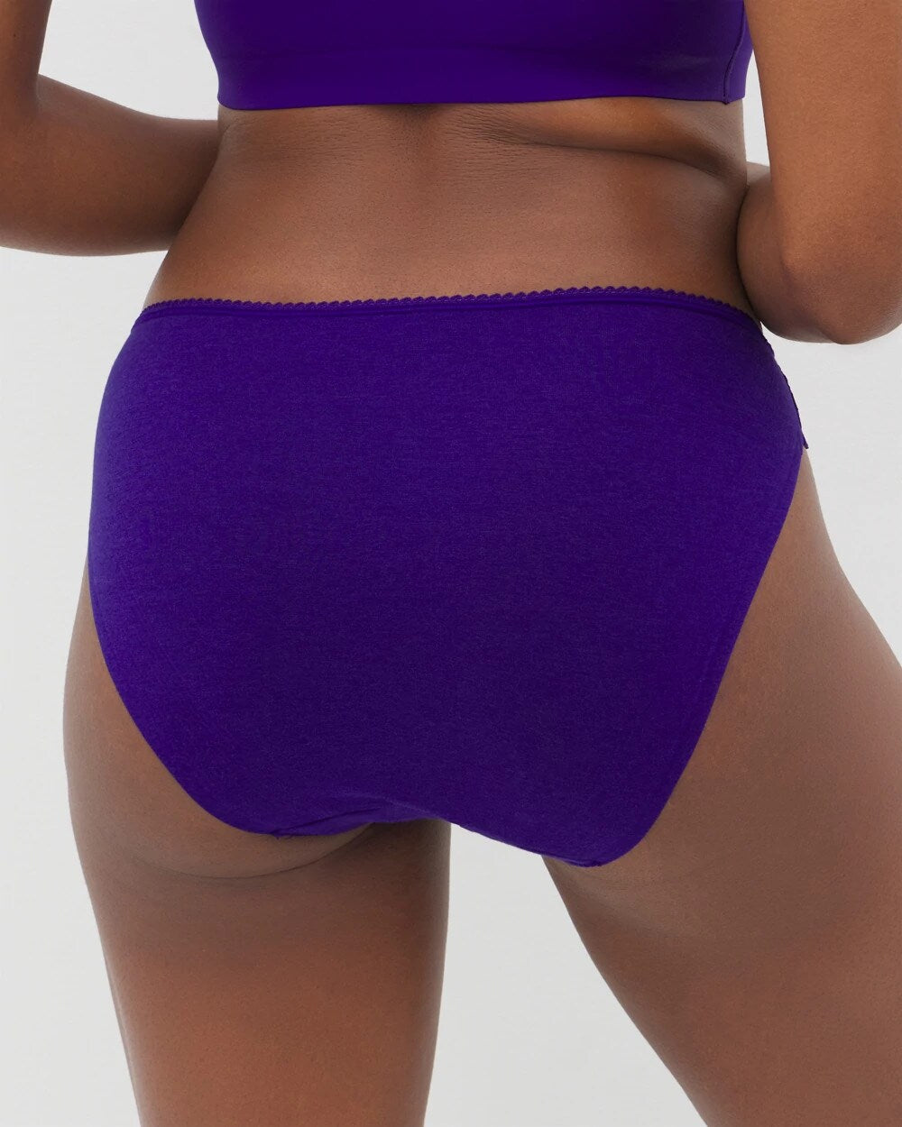 Cotton Blend Bikini Panty with Lace - PASSIONFLOWER | Soma on sale