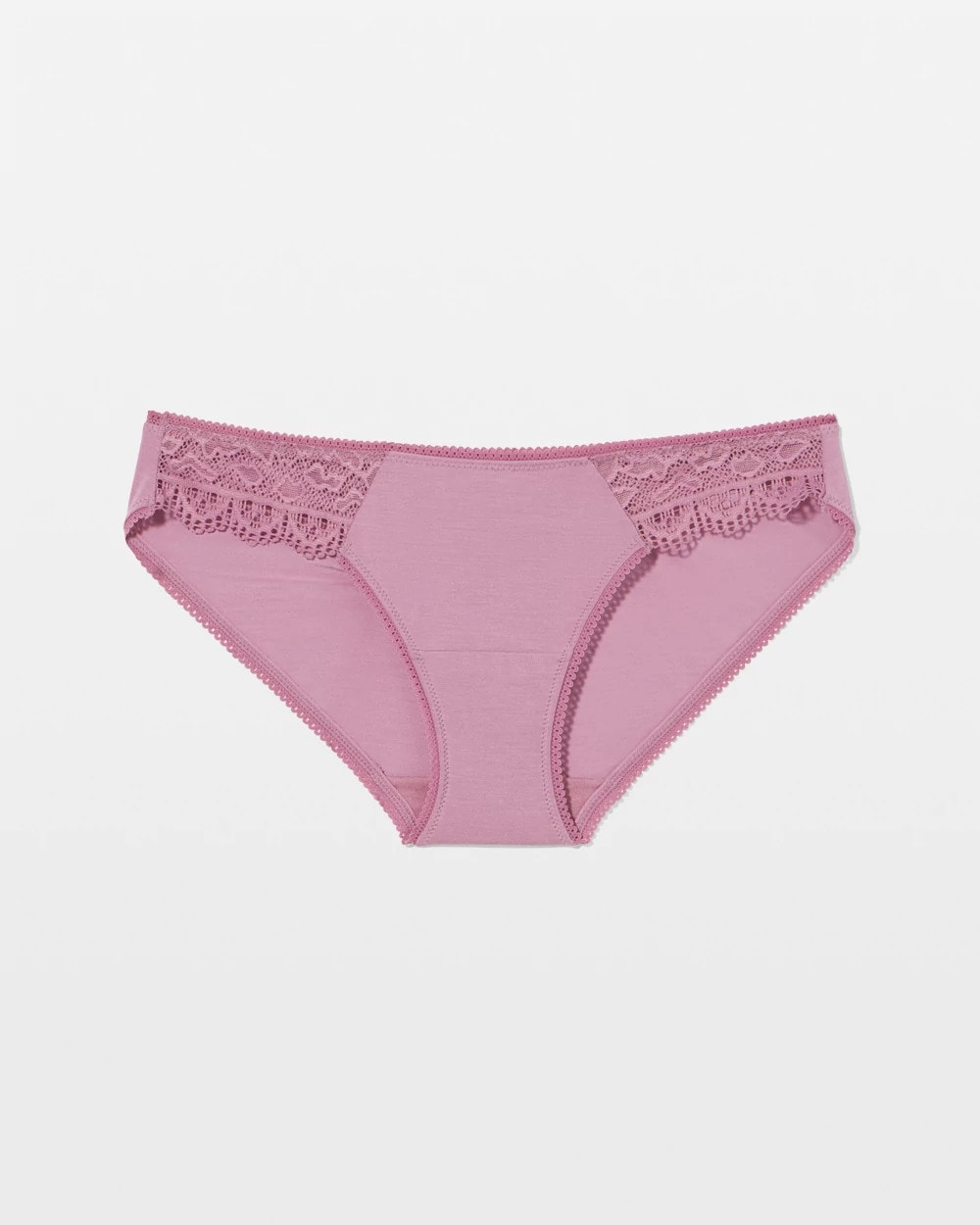 Bikini Panty with Lace - BEACH PLUM | Soma Online