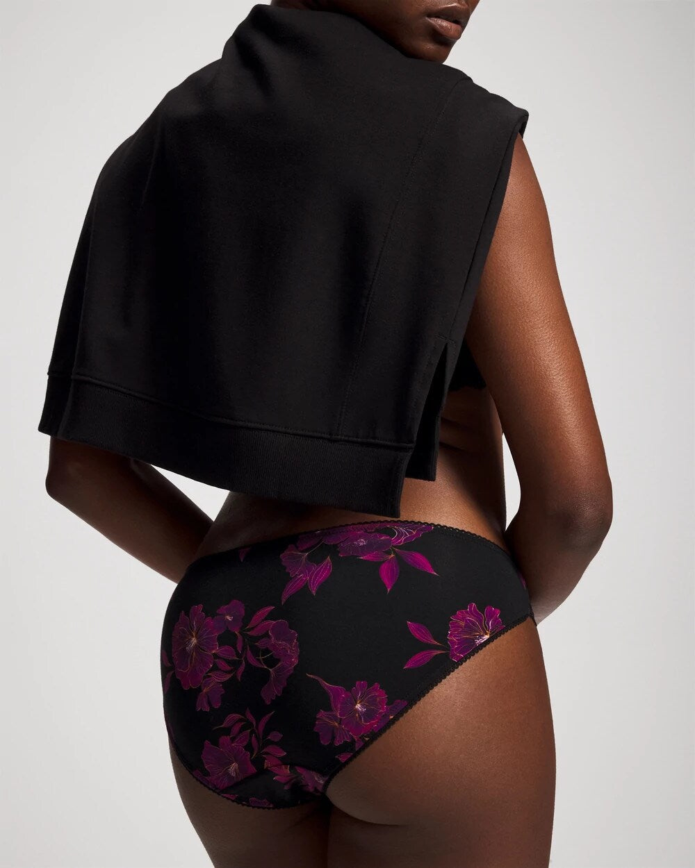 Bikini Panty with Lace - GILDED BLOOMS MAGENTA M | Soma outlet