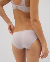 Bikini Panty with Lace - GRAY GLASS | Soma outlet