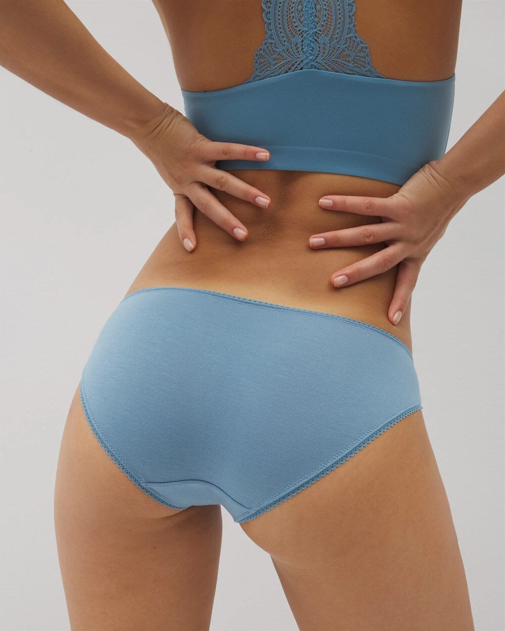 Bikini Panty with Lace - BLUE HEAVEN | Soma for sale