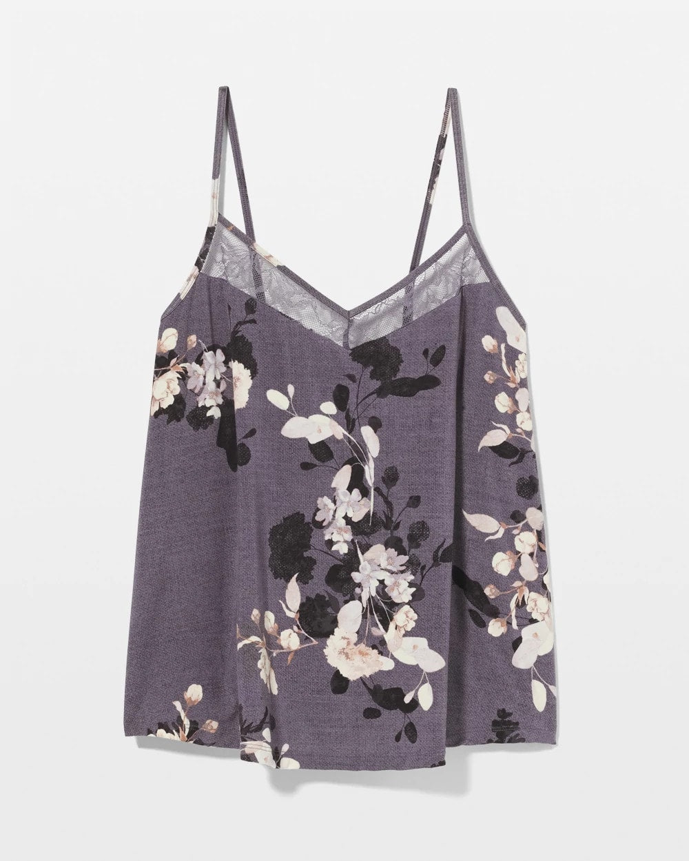 Lace Cami - FLORAL DREAMS GRAY | Soma discount