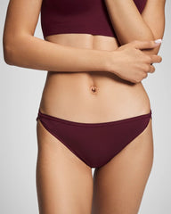 Lace Back Bikini Panty - VELVET PLUM | Soma near me