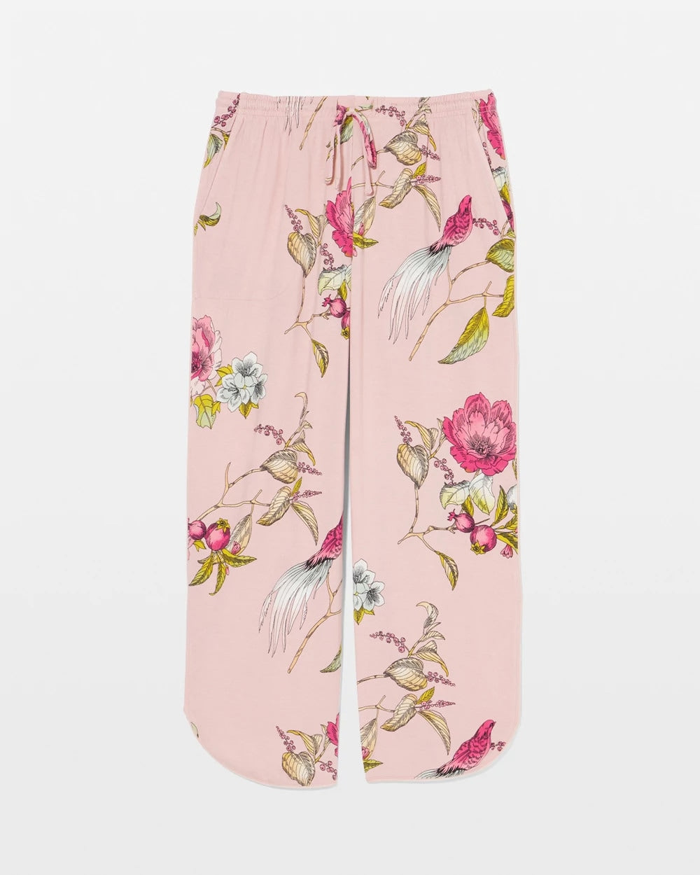 Piped Crop Pajama Pant - FEATHERED FANCY PINK | Soma sale