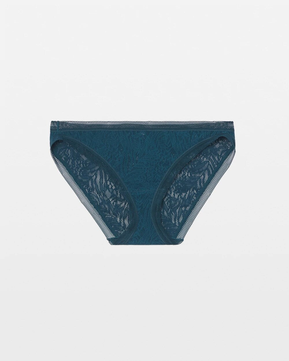 Soma Bikini Panty with Stretch Lace - DARK HARBOUR | Soma on sale