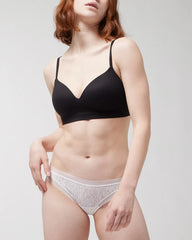 Soma Bikini Panty with Stretch Lace - OPTIC WHITE | Soma outlet