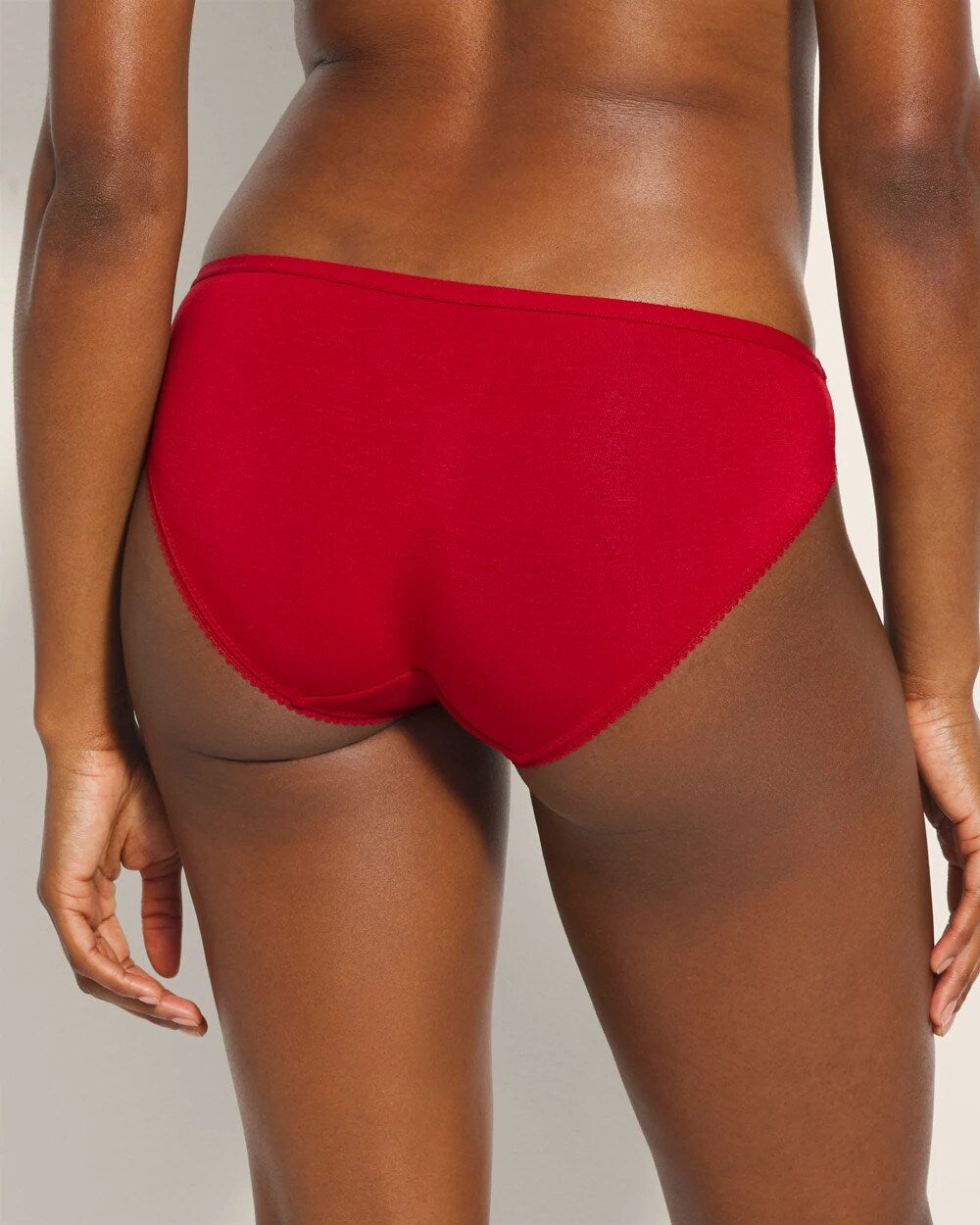 Bikini Panty with Enchanting Lace - PAINT THE TOWN RED | Soma on sale