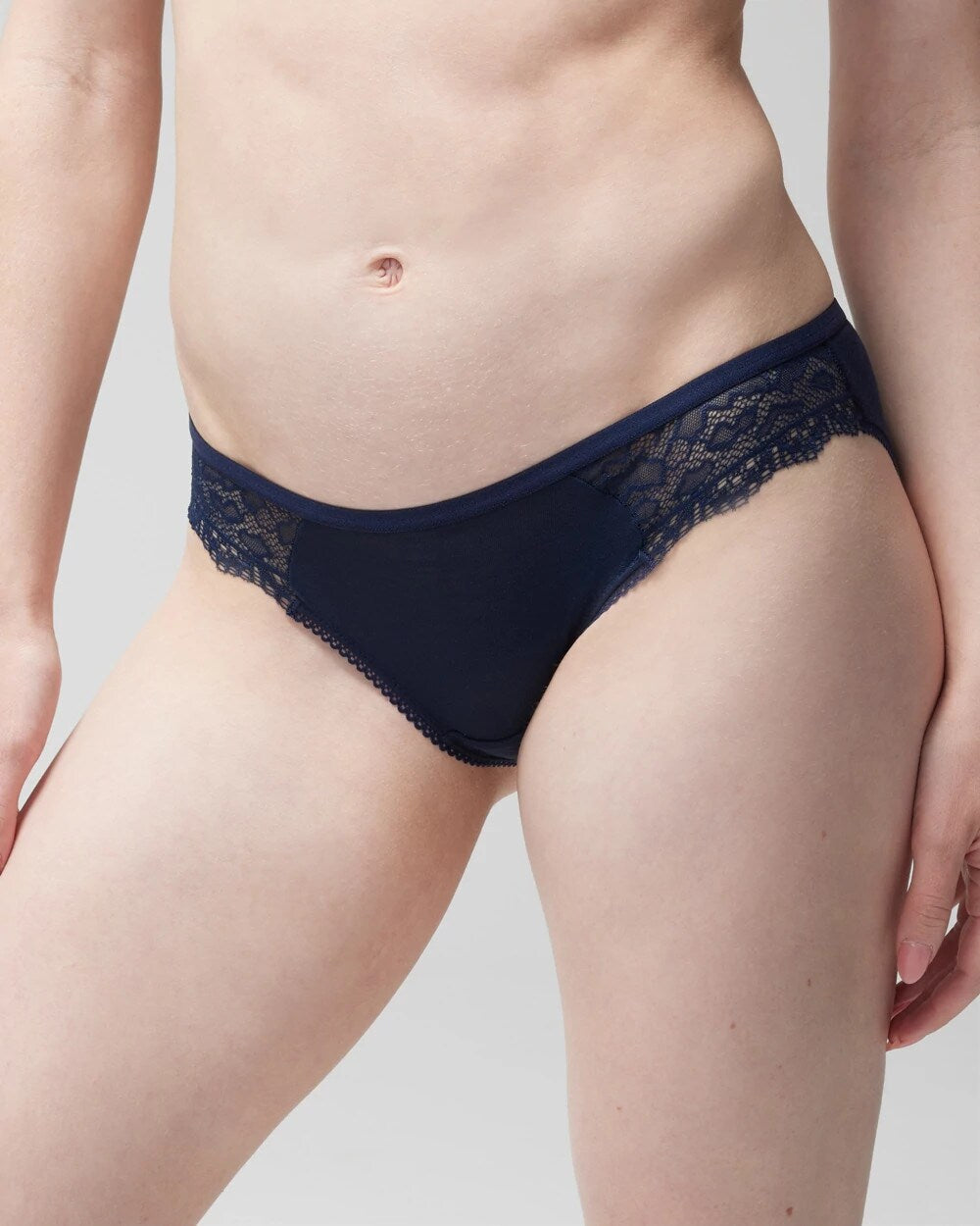 Bikini Panty with Enchanting Lace - NIGHTFALL NAVY | Soma discount