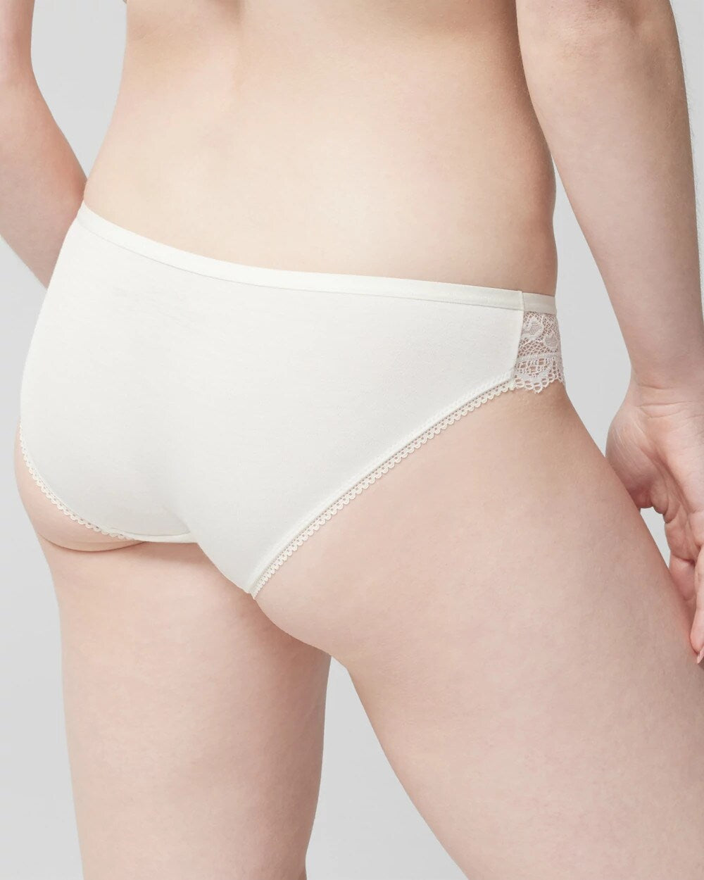 Bikini Panty with Enchanting Lace - IVORY | Soma Online