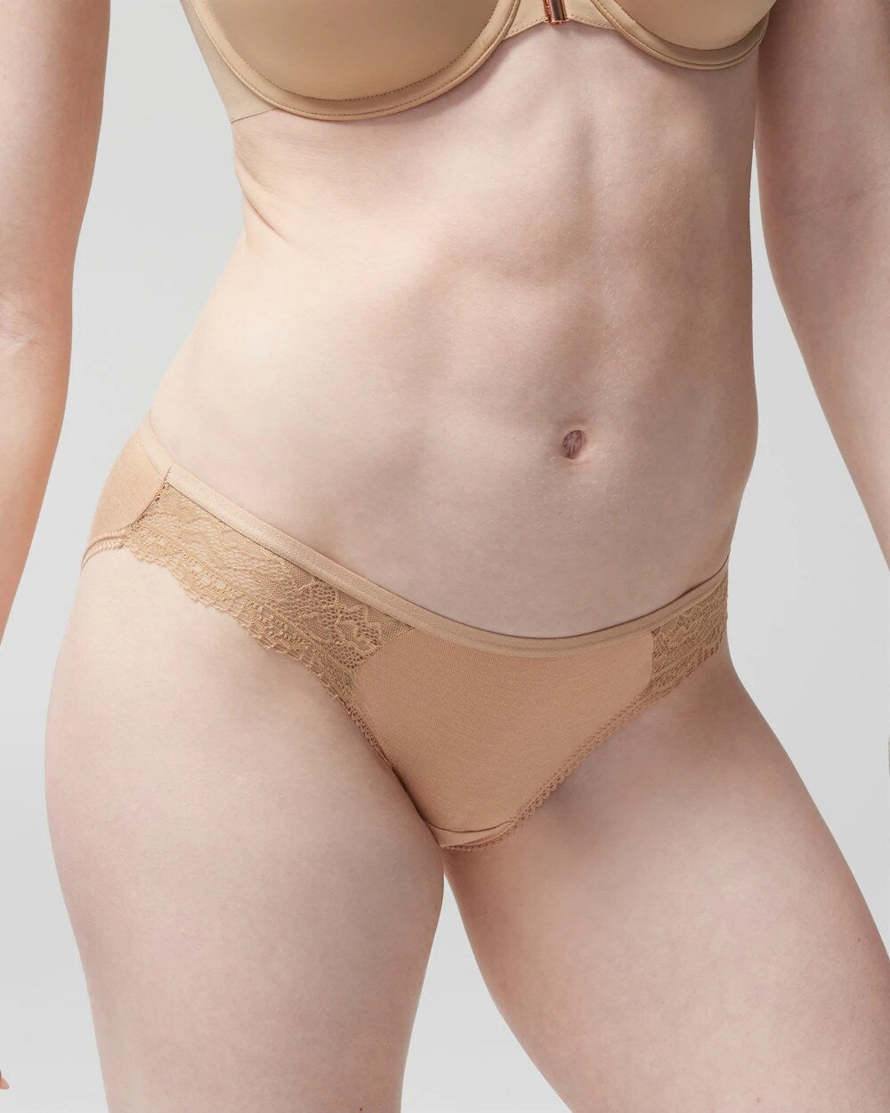 Bikini Panty with Enchanting Lace - WARM AMBER | Soma for sale