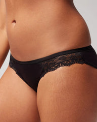 Bikini Panty with Enchanting Lace - BLACK | Soma on sale