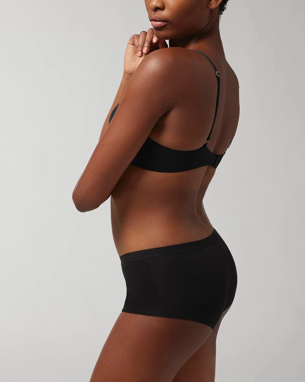 Cotton Boyshort Panty - BLACK | Soma near me