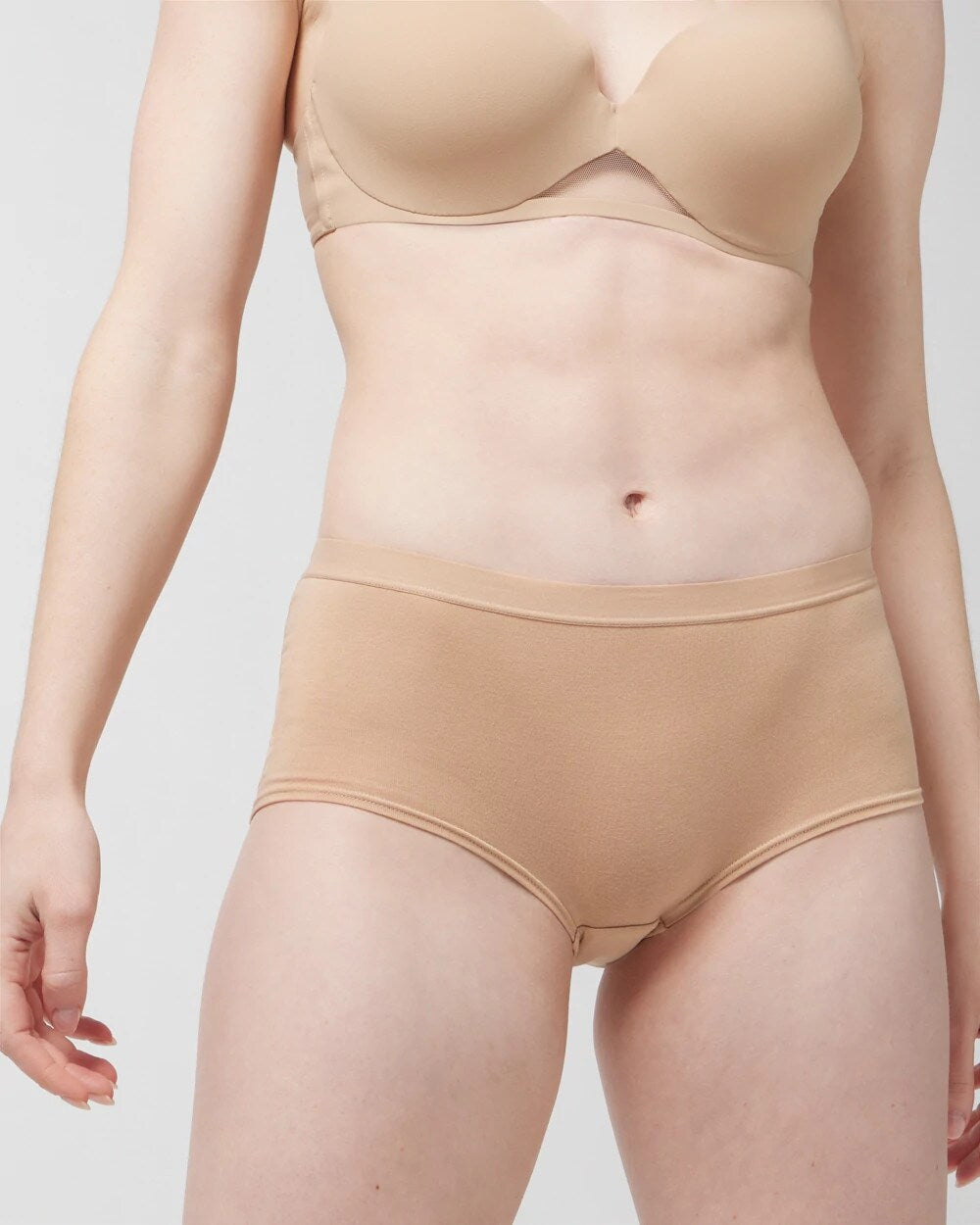 Cotton Boyshort Panty - WARM AMBER | Soma Online