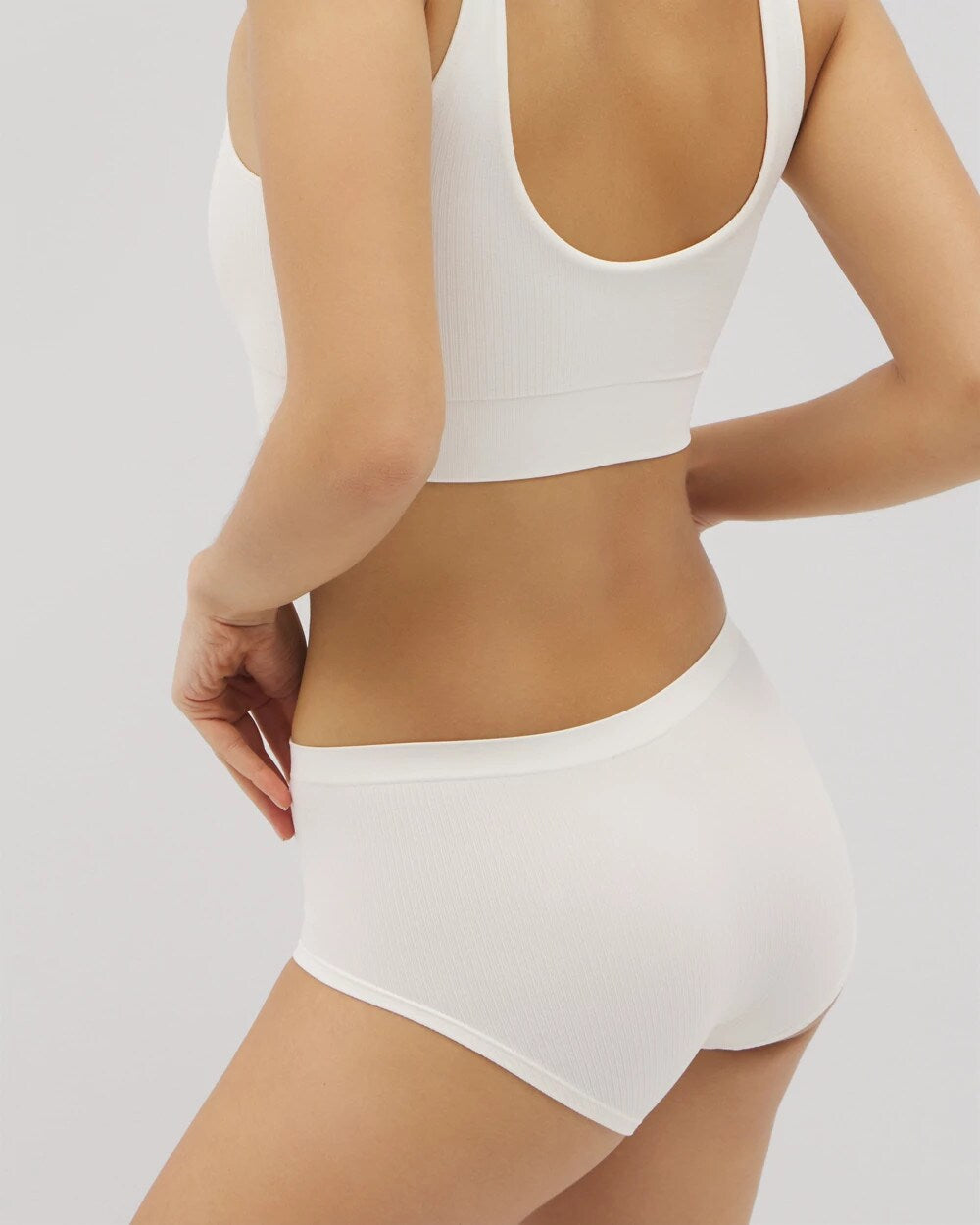 Seamless Rib Boyshort Panty - IVORY | Soma for sale