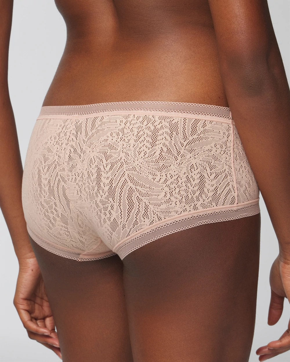 Soma Boyshort Panty with Stretch Lace - HUSH | Soma for sale