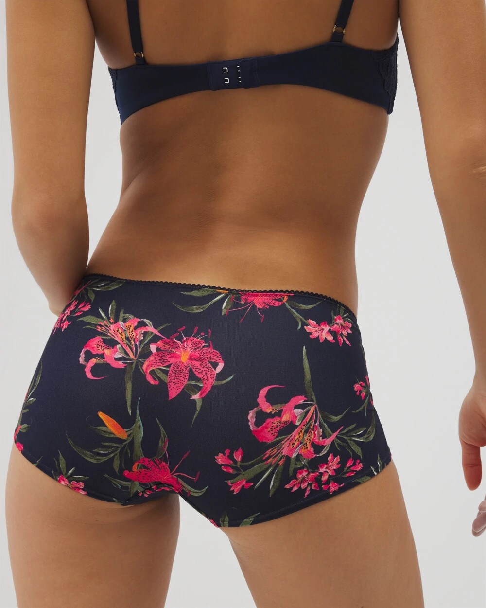 Lace Boyshort Panty - LE TIGRE FLORA MINI NAVY | Soma outlet