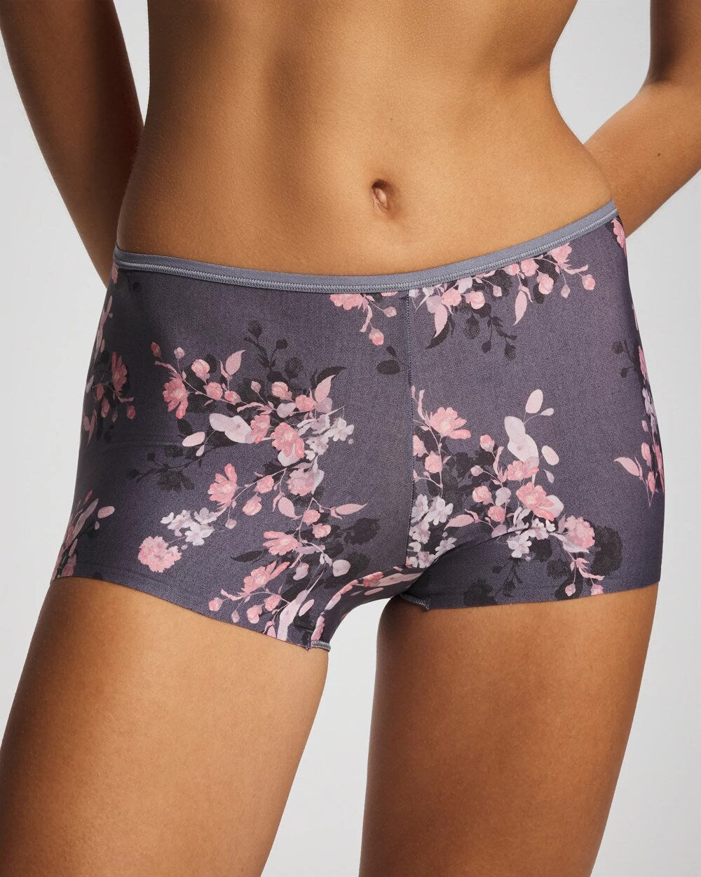 Edge Boyshort Panty - FLORAL DREAMS MINI GRAY | Soma outlet