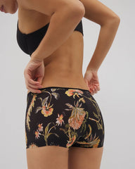 Edge Boyshort Panty - JAIPUR FLORAL BLACK | Soma sale