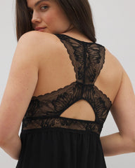 Soft Support Lace Chemise - BLACK | Soma for sale