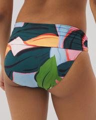 Covertible Bikini Bottom - FLIRTY FLORA DARK SEA | Soma on sale