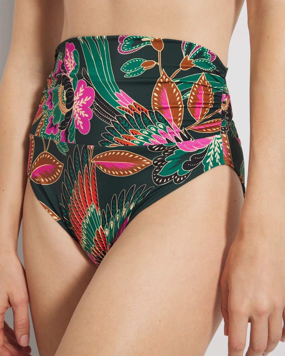 Covertible Bikini Bottom - PARROT-ISE LUSH EMERALD | Soma discount