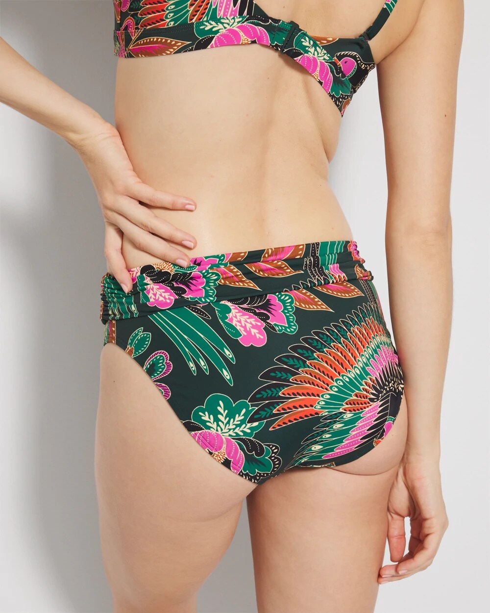 Covertible Bikini Bottom - PARROT-ISE LUSH EMERALD | Soma discount