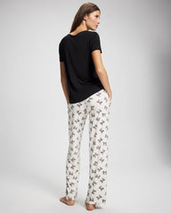 Packaged Short-Sleeve Pant Pajama Set - THATS A WRAP CHAMP MICRO | Soma on sale