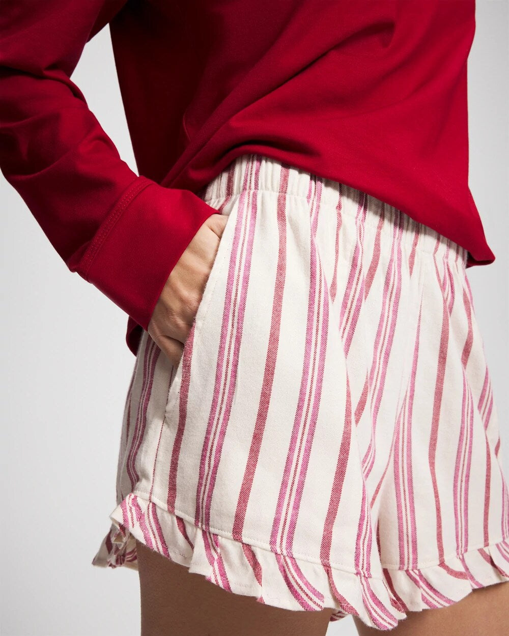 Pajama Set - SMART STRIPE CHAMPAGNE | Soma outlet