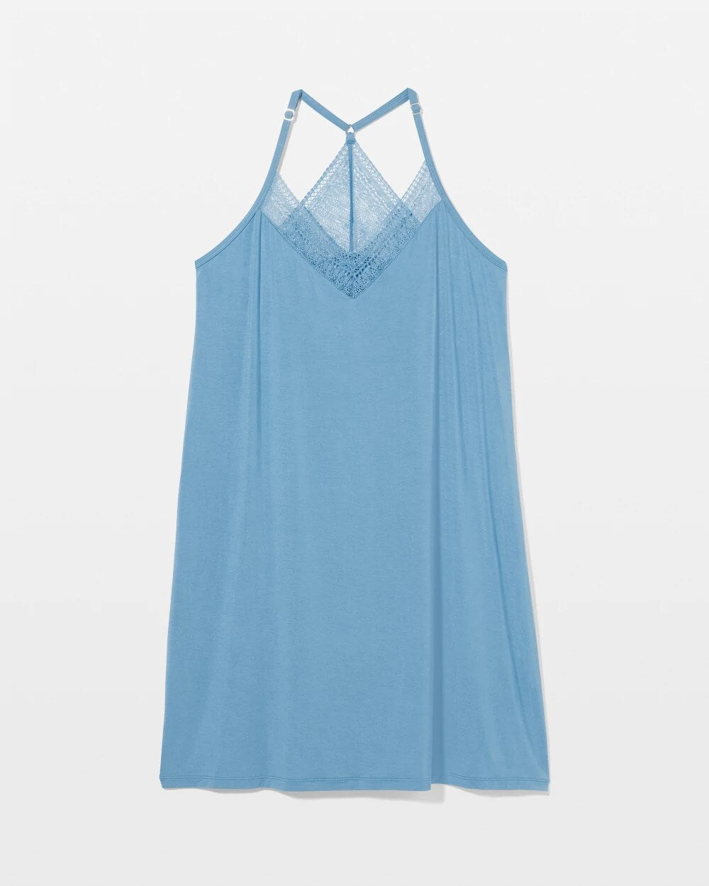 Geo Lace Chemise - BLUE HEAVEN | Soma outlet